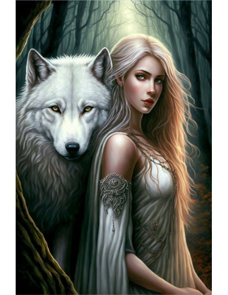 Plaque décorative en relief Féerie et legendes