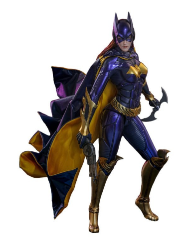 Batman Arkham Knight figurine Videogame Masterpiece 1/6 Batgirl (Purple and Gold Version) Exclusive 30 cm