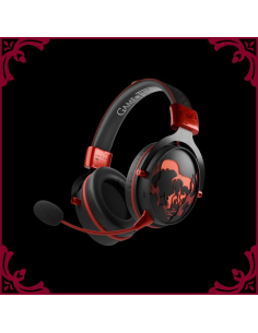 Support Casque Gaming Game Of Thrones Targaryen - Dragon Noir/rouge/or - 23,5x16x15 Cm - Pour Bureau