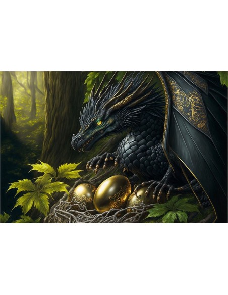 Plaque décorative relief Féeries et légendes