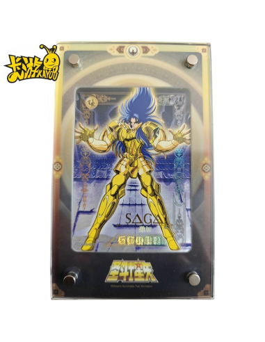 SAINT SEIYA - KAYOU - CADRE DE PROTECTION COLLECTOR POUR CARTE SAINT SEIYA - MODEL B