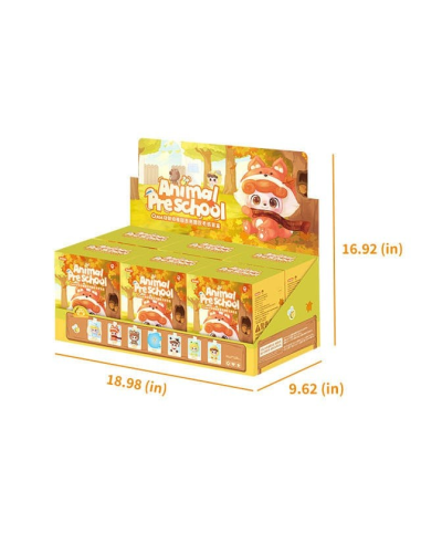 QKid: Animal Preschool Series Blind Box Figurine 18 cm Unitaire Box
