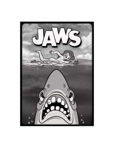 Jaws lithographie Limited Edition 42 x 30 cm