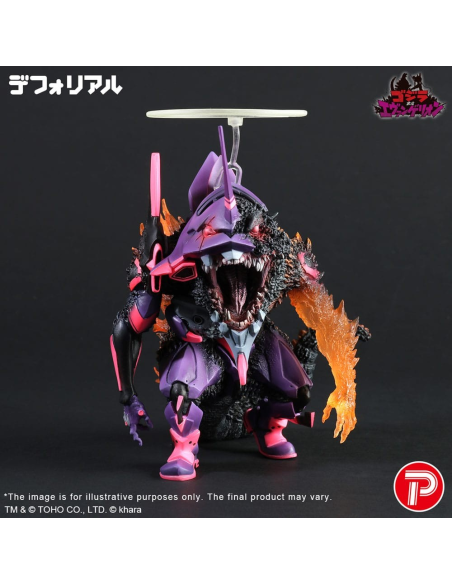 Godzilla vs. Evangelion Deforeal statuette PVC Test Type-01 Burning "G" Awakening Form 19 cm
