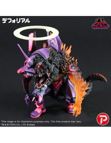 Godzilla vs. Evangelion Deforeal statuette PVC...