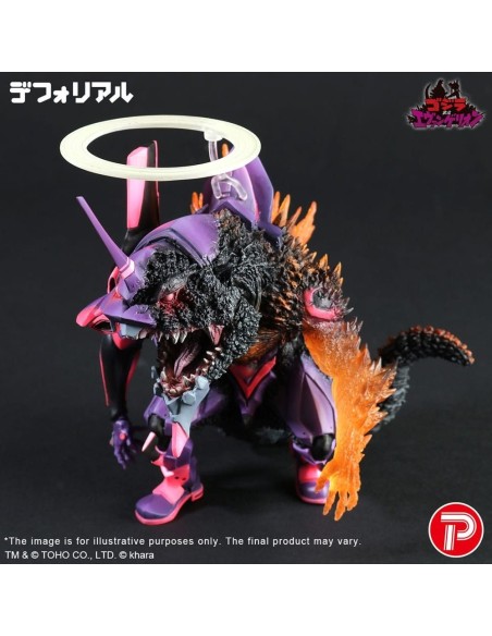 Godzilla vs. Evangelion Deforeal statuette PVC Test Type-01 Burning "G" Awakening Form 19 cm