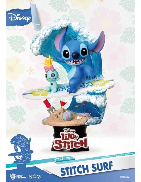 Stitch Surf 15 cm Beast Kingdom