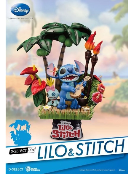 Stitch Ukulele 14 cm Beast Kingdom