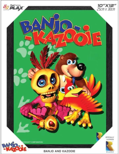 Pixel Frames Plax Banjo-Kazooie - Lenticular Frame