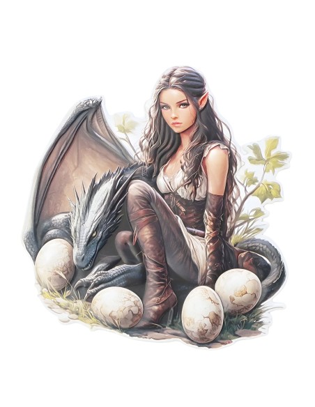 Plaque décorative en relief 41 X 43,5 cm Féerie et fantastique