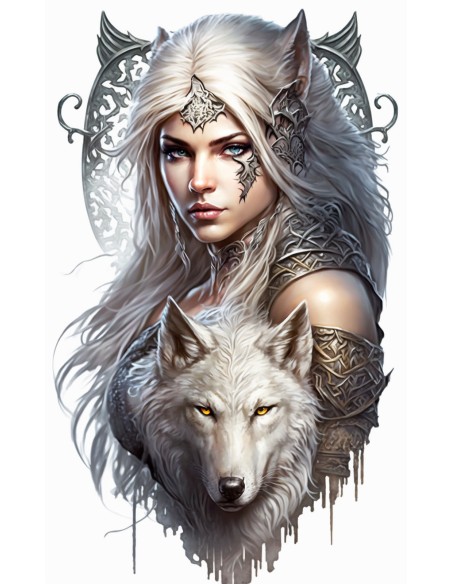 Plaque décorative en relief 28,5 X 48 cm Féerie et fantastique