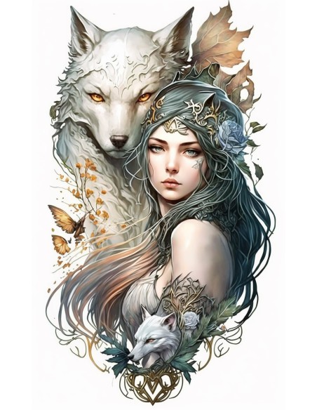 Plaque décorative en relief 28,5 X 48 cm Féerie et fantastique