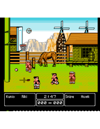 River City Basketball NES