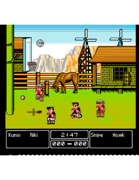 River City Basketball NES