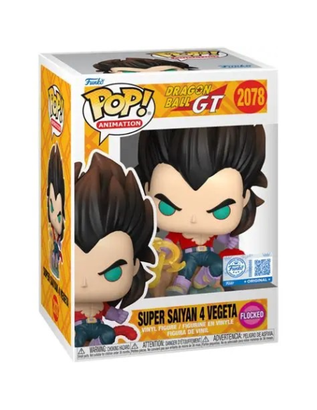 POP Dragonball GT Vegeta Super Saiyan 4 Flocked