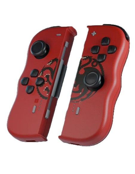 Manettes   Twinpads   -   Targaryen   -   Game   of   Thrones   -   Édition   Rouge   -   Compatible   Switch