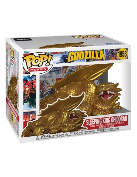 Godzilla Figurine Super Sized POP! Movies Vinyl Sleeping King Ghidorah 15 cm