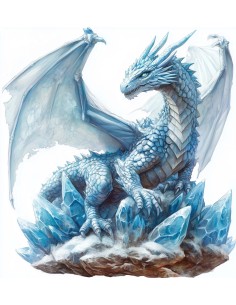 Plaque metal relief 40 X 41,5 cm Dragon