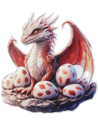 Plaque metal relief 40 X 43,5 cm Dragon