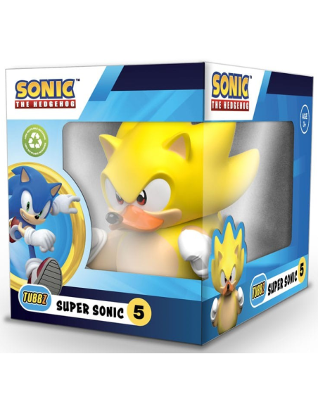 Sonic - The Hedgehog Tubbz figurine PVC Super Sonic Boxed Edition 10 cm