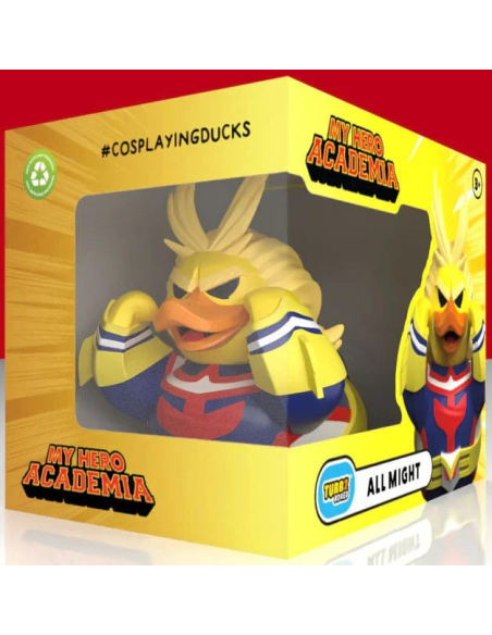 My Hero Academia Tubbz figurine PVC All Might Boxed Edition 10 cm