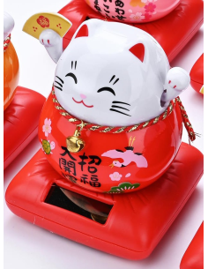 Maneki Neko solaire 99811 N1 L X H 10 cm🎅🎅🎅