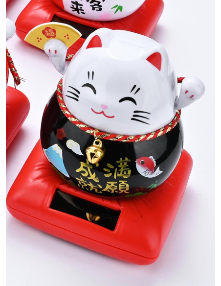 Maneki Neko solaire 99811 N2 L X H 10 cm🎅🎅🎅