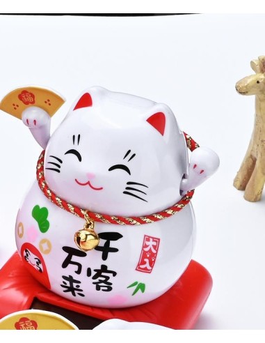 Maneki Neko solaire 99811 N4 L X H 10 cm🎅🎅🎅