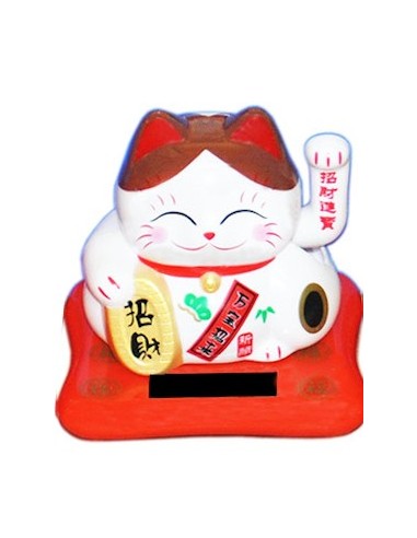 Maneki Neko solaire NT017 N3 8,8 cm