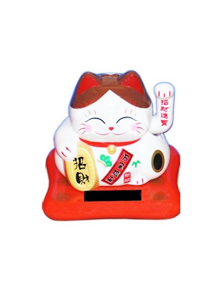 Maneki Neko solaire NT017 N3 8,8 cm