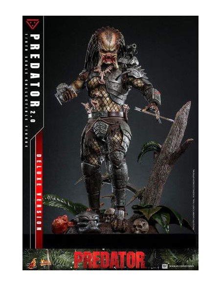 Predator figurine Movie Masterpiece 1/6 Predator (2.0) Deluxe Version 34 cm