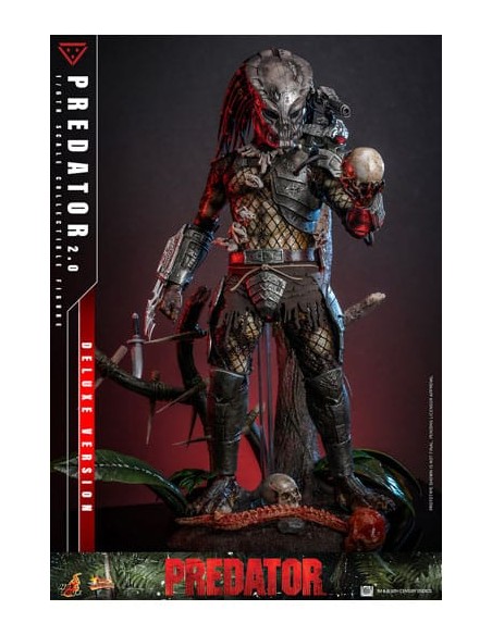Predator figurine Movie Masterpiece 1/6 Predator (2.0) Deluxe Version 34 cm