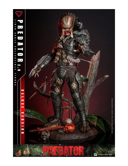 Predator figurine Movie Masterpiece 1/6 Predator (2.0) Deluxe Version 34 cm
