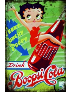 plaque métal Boopsi 30 x 20 cm