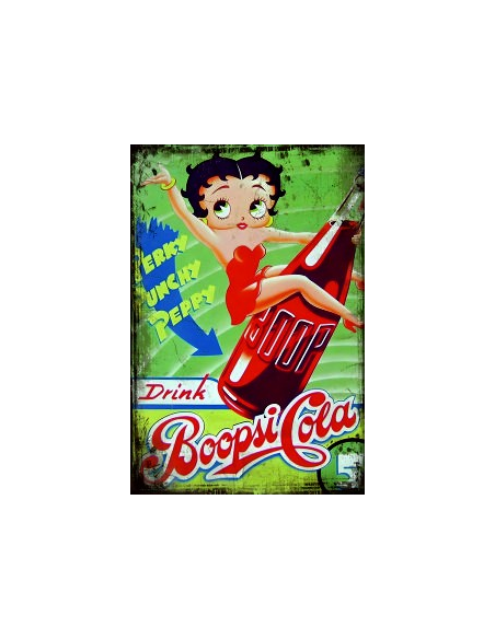 plaque métal Boopsi 30 x 20 cm