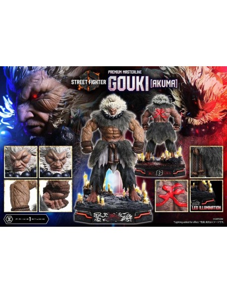 Street Fighter 6 statuette Premium Masterline Series 1/4 Akuma Regular Version 60 cm