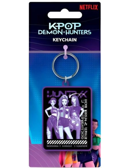 KPop Demon Hunters porte-clés PVC Huntrix Group