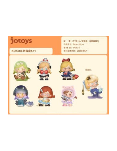 Kokosa: Girls Series Blind Box Figurine 9 - 12...