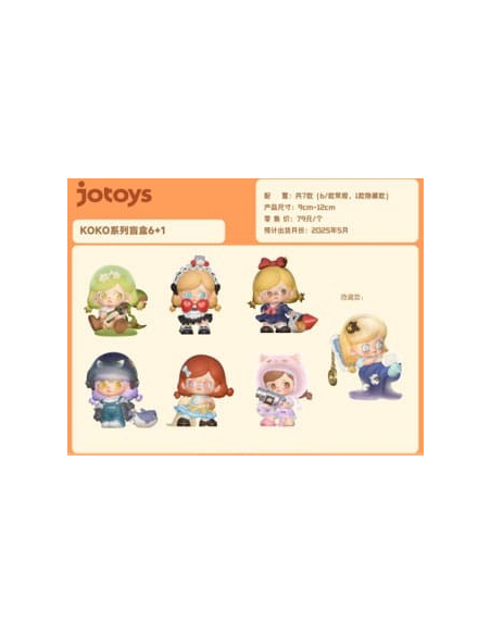 Kokosa: Girls Series Blind Box Figurine 9 - 12 cm Display (6)