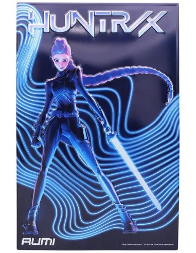 Kpop Demon Hunters - Plaque en aluminium 20x30...