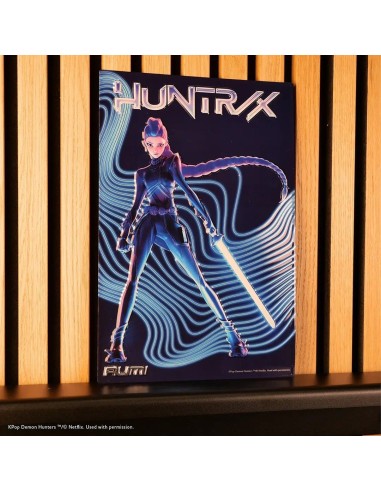 Kpop Demon Hunters - Plaque en aluminium 20x30...