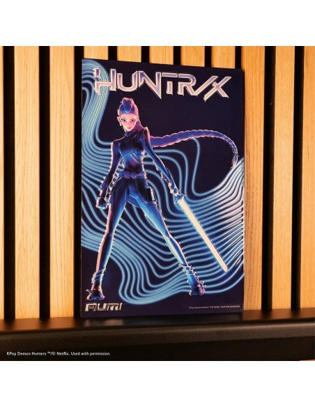 Kpop Demon Hunters - Plaque en aluminium 20x30 cm - Rumi