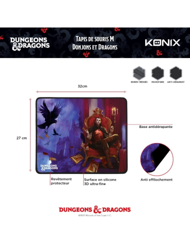 Bundle Dungeons et Dragons /Souris-tapis-casque