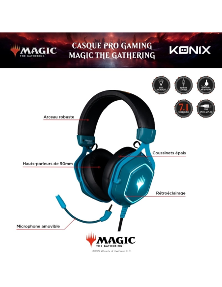 Bundle Magic the Gathering /Souris-tapis-casque
