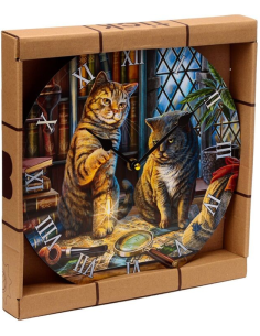Horloge Lisa Parker - Chat Purrlock Holmes