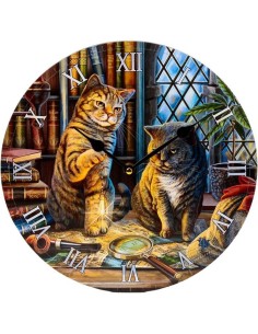 Horloge Lisa Parker - Chat Purrlock Holmes 2