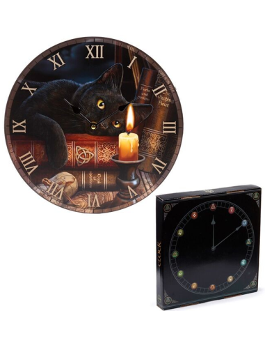 Horloge Lisa Parker - Chat de Minuit