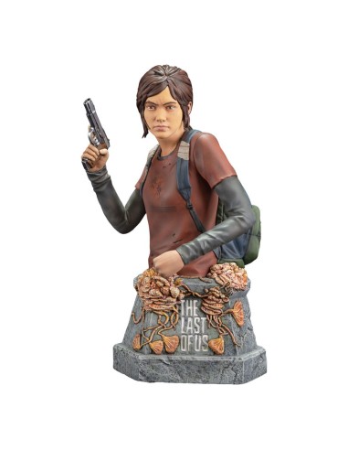 The Last of Us buste Ellie with Handgun Bust 19 cm