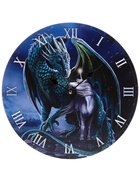 Horloge Lisa Parker - Dragon protecteur et Licorne