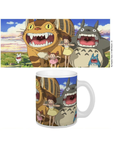 Studio Ghibli mug Nekobus & Totoro